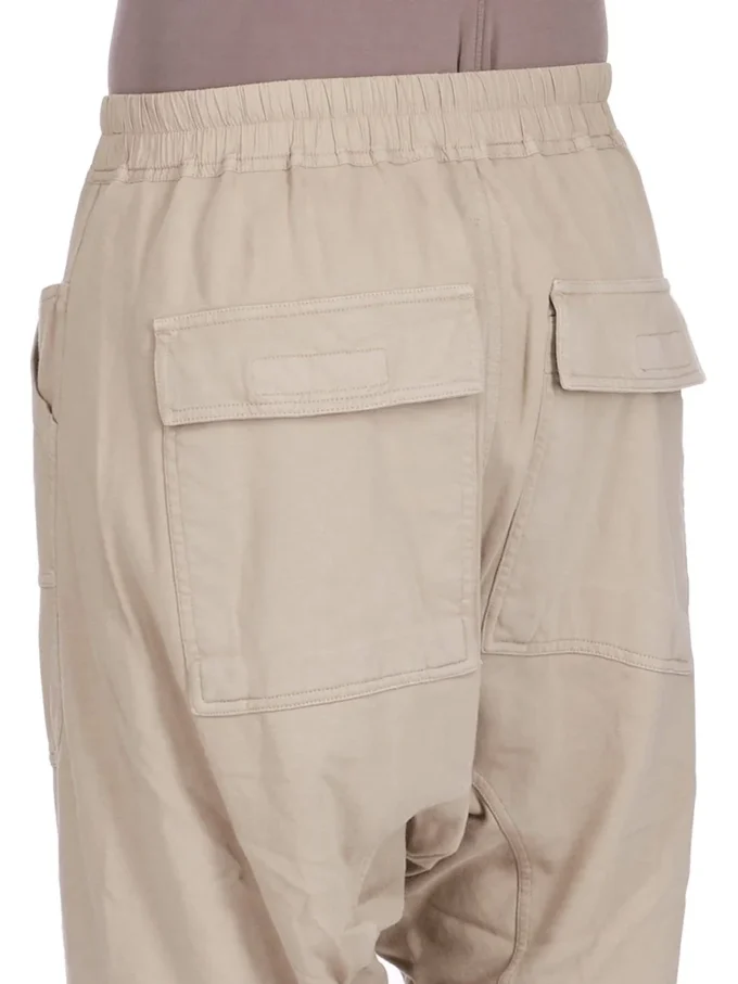 DRKSHDW FW25 CONCORDIANS CLASSIC CARGO DRAWSTRING IN DIRTY PEARL COMPACT HEAVY JERSEY DU02E7370RIG-88 DRKSHDW FW25 CONCORDIANS CLASSIC CARGO DRAWSTRING IN DIRTY PEARL COMPACT HEAVY JERSEY DU02E7370RIG-88