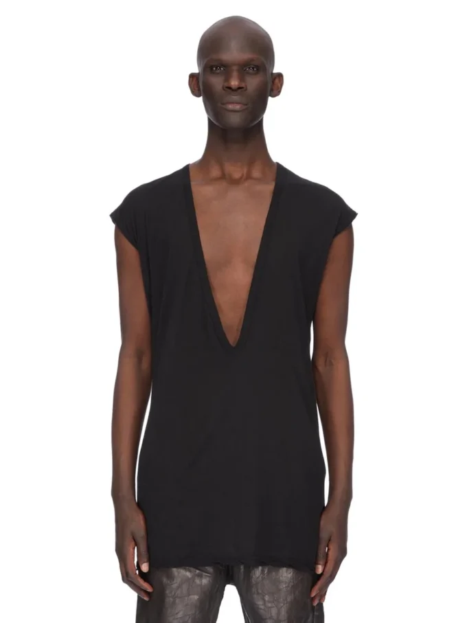 DRKSHDW FW25 CONCORDIANS DYLAN T IN BLACK BLACK COTTON GAUZE JERSEY DU02E7157BH-09 DRKSHDW FW25 CONCORDIANS DYLAN T IN BLACK BLACK COTTON GAUZE JERSEY DU02E7157BH-09