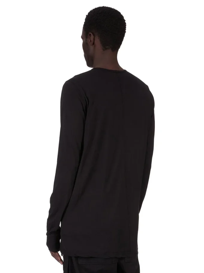 DRKSHDW FW25 CONCORDIANS LEVEL T IN BLACK COTTON GAUZE JERSEY DU02E7260BH-09 DRKSHDW FW25 CONCORDIANS LEVEL T IN BLACK COTTON GAUZE JERSEY DU02E7260BH-09
