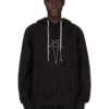 DRKSHDW FW25 CONCORDIANS OVERSIZED HOODIE IN BLACK/PEARL FURKA HEAVY SWEATSHIRT DU02E7262FEP3P-0908 DRKSHDW FW25 CONCORDIANS OVERSIZED HOODIE IN BLACK/PEARL FURKA HEAVY SWEATSHIRT DU02E7262FEP3P-0908