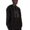 DRKSHDW FW25 CONCORDIANS OVERSIZED HOODIE IN BLACK/PEARL FURKA HEAVY SWEATSHIRT DU02E7262FEP3P-0908 DRKSHDW FW25 CONCORDIANS OVERSIZED HOODIE IN BLACK/PEARL FURKA HEAVY SWEATSHIRT DU02E7262FEP3P-0908