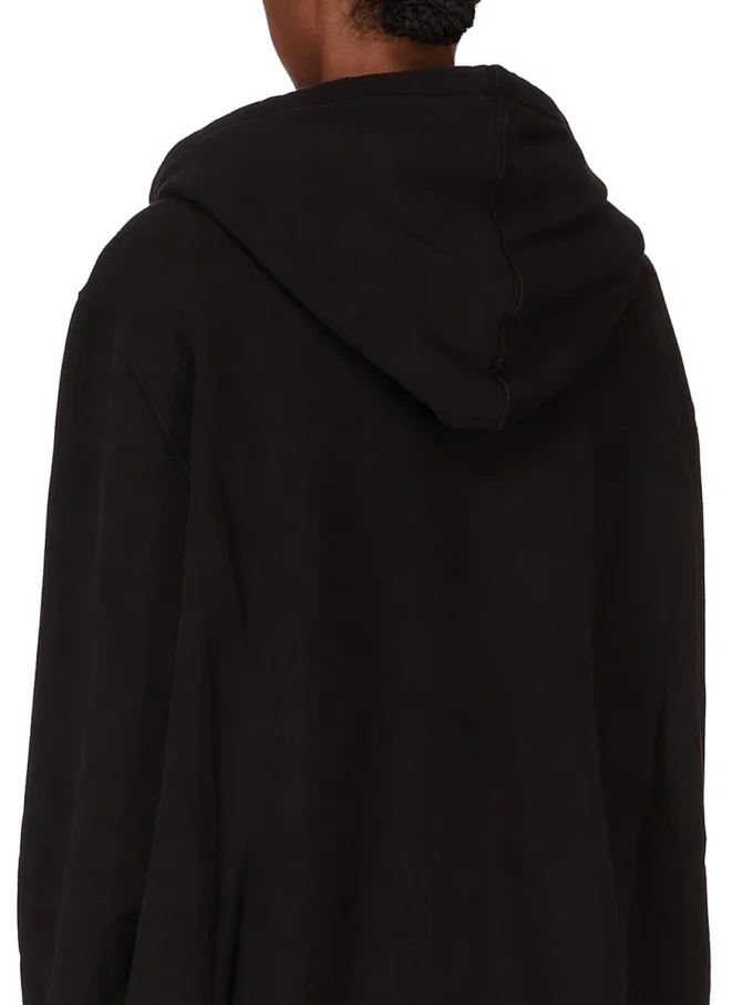 DRKSHDW FW25 CONCORDIANS OVERSIZED HOODIE IN BLACK/PEARL SLUP FELPA DS02E7241FSLP1P-0908 DRKSHDW FW25 CONCORDIANS OVERSIZED HOODIE IN BLACK/PEARL SLUP FELPA DS02E7241FSLP1P-0908