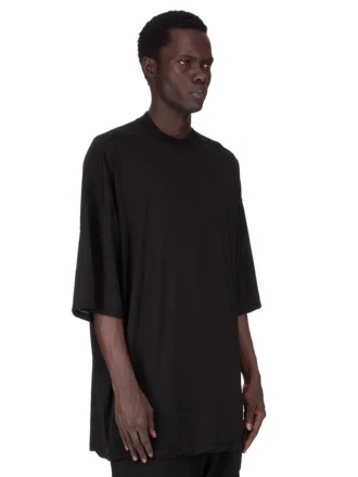 DRKSHDW FW25 CONCORDIANS TOMMY T IN BLACK COTTON GAUZE JERSEY DU02E7259BH-09 DRKSHDW FW25 CONCORDIANS TOMMY T IN BLACK COTTON GAUZE JERSEY DU02E7259BH-09