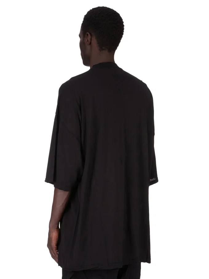 DRKSHDW FW25 CONCORDIANS TOMMY T IN BLACK COTTON GAUZE JERSEY DU02E7259BH-09 DRKSHDW FW25 CONCORDIANS TOMMY T IN BLACK COTTON GAUZE JERSEY DU02E7259BH-09