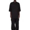 DRKSHDW FW25 CONCORDIANS TOMMY T IN BLACK COTTON GAUZE JERSEY DU02E7259BH-09 DRKSHDW FW25 CONCORDIANS TOMMY T IN BLACK COTTON GAUZE JERSEY DU02E7259BH-09