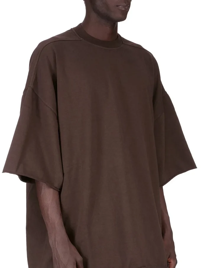 DRKSHDW FW25 CONCORDIANS TOMMY T IN DARK DUST COMPACT HEAVY JERSEY DU02E7259RIG-78 DRKSHDW FW25 CONCORDIANS TOMMY T IN DARK DUST COMPACT HEAVY JERSEY DU02E7259RIG-78