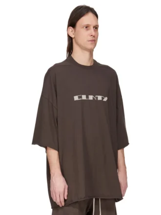 DRKSHDW FW25 CONCORDIANS TOMMY T IN DRKDUST/PEARL MEDIUM WEIGHT COTTON JERSEY DU02E7259RNEP2-7808 DRKSHDW FW25 CONCORDIANS TOMMY T IN DRKDUST/PEARL MEDIUM WEIGHT COTTON JERSEY DU02E7259RNEP2-7808