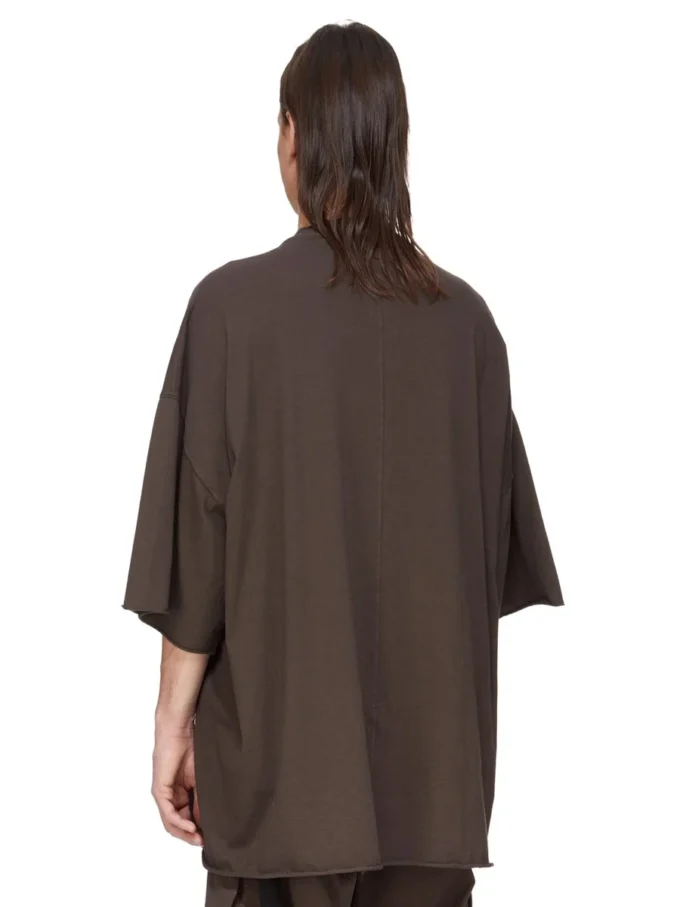 DRKSHDW FW25 CONCORDIANS TOMMY T IN DRKDUST/PEARL MEDIUM WEIGHT COTTON JERSEY DU02E7259RNEP2-7808