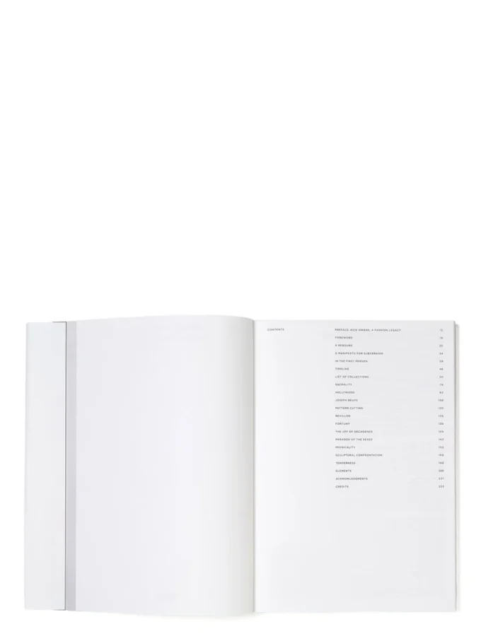 RICK OWENS – BOOKS BK02EGALLIERA-100 RICK OWENS – BOOKS BK02EGALLIERA-100