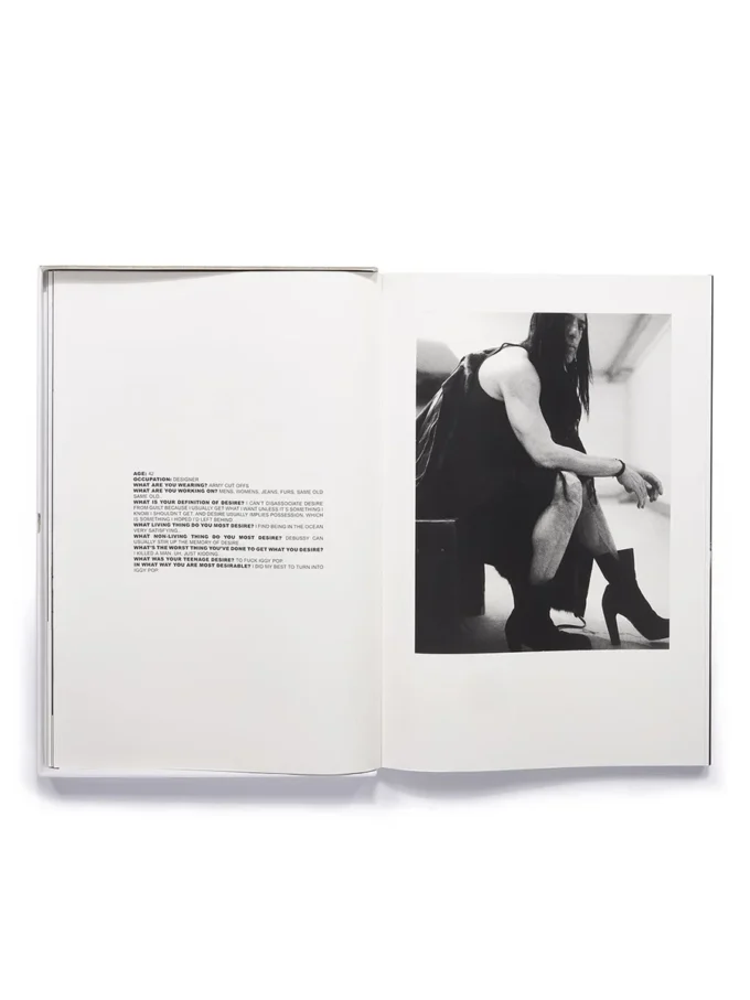 RICK OWENS – BOOKS BK07S8001-0001