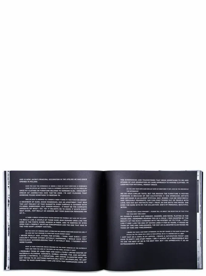 RICK OWENS – BOOKS BK17SFURNITURE RICK OWENS – BOOKS BK17SFURNITURE