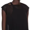 RICK OWENS FW25 CONCORDIANS NOUVEAU GOWN IN BLACK SHEER WOOL JERSEY. RP02E4574JWR-09 RICK OWENS FW25 CONCORDIANS NOUVEAU GOWN IN BLACK SHEER WOOL JERSEY. RP02E4574JWR-09