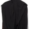 RICK OWENS FW25 CONCORDIANS NOUVEAU GOWN IN BLACK SHEER WOOL JERSEY. RP02E4574JWR-09 RICK OWENS FW25 CONCORDIANS NOUVEAU GOWN IN BLACK SHEER WOOL JERSEY. RP02E4574JWR-09