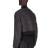 RICK OWENS FW25 CONCORDIANS QUILTED FLIGHT JKT IN BLACK LIGHT NYLON RU02E1727NPT1-09 RICK OWENS FW25 CONCORDIANS QUILTED FLIGHT JKT IN BLACK LIGHT NYLON RU02E1727NPT1-09