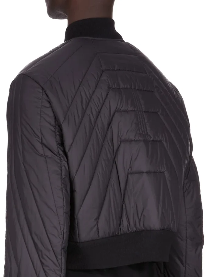 RICK OWENS FW25 CONCORDIANS QUILTED FLIGHT JKT IN BLACK LIGHT NYLON RU02E1727NPT1-09 RICK OWENS FW25 CONCORDIANS QUILTED FLIGHT JKT IN BLACK LIGHT NYLON RU02E1727NPT1-09