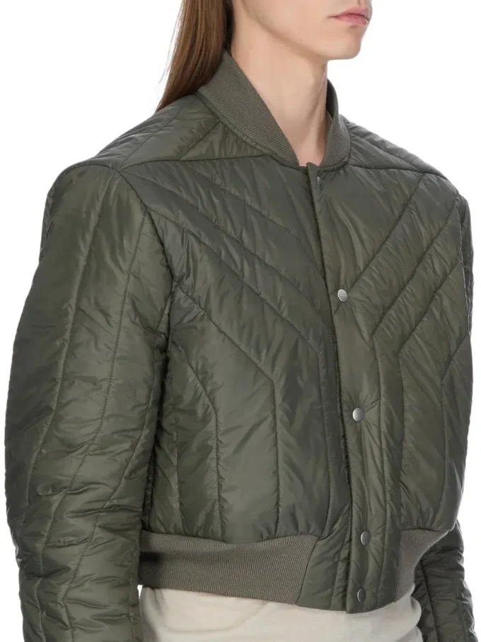 RICK OWENS FW25 CONCORDIANS QUILTED FLIGHT JKT IN BOSCO LIGHT NYLON. RU02E1727NPT1-25 RICK OWENS FW25 CONCORDIANS QUILTED FLIGHT JKT IN BOSCO LIGHT NYLON. RU02E1727NPT1-25