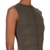 RICK OWENS FW25 CONCORDIANS TANK DRESS MOTIVO IN BOSCO LIGHTWEIGHT RASATO KNIT RP02E4676MLK-25 RICK OWENS FW25 CONCORDIANS TANK DRESS MOTIVO IN BOSCO LIGHTWEIGHT RASATO KNIT RP02E4676MLK-25
