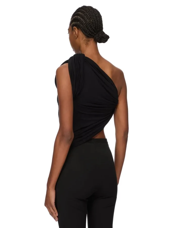 RICK OWENS LILIES FW25 CONCORDIANS ANITA TOP IN VISCOSE CREPE JERSEY LI02E3110RV-09 RICK OWENS LILIES FW25 CONCORDIANS ANITA TOP IN VISCOSE CREPE JERSEY LI02E3110RV-09