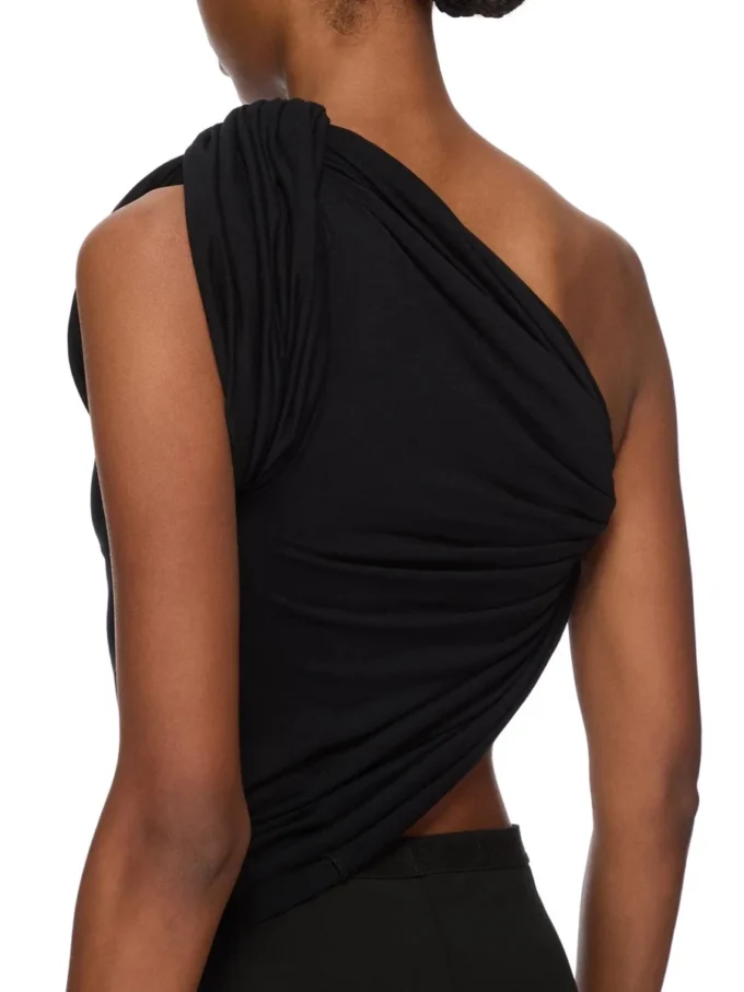 RICK OWENS LILIES FW25 CONCORDIANS ANITA TOP IN VISCOSE CREPE JERSEY LI02E3110RV-09 RICK OWENS LILIES FW25 CONCORDIANS ANITA TOP IN VISCOSE CREPE JERSEY LI02E3110RV-09