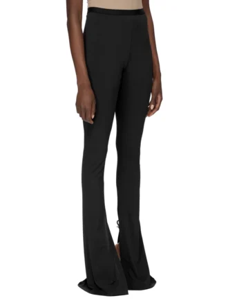 RICK OWENS LILIES FW25 CONCORDIANS CARMEN PANTS IN VISCOSE CREPE JERSEY LI02E3331CVI-09