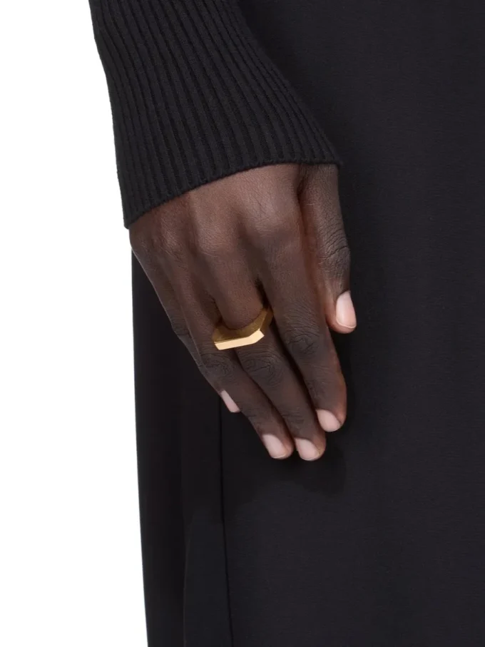 RICK OWENS – RING RJ0000128SLVPGD-02 RICK OWENS – RING RJ0000128SLVPGD-02